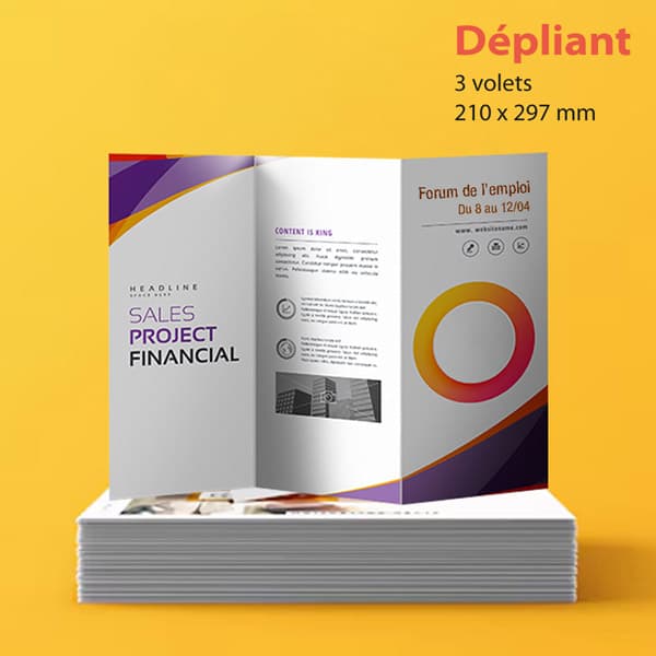 Dépliants — visuel 1